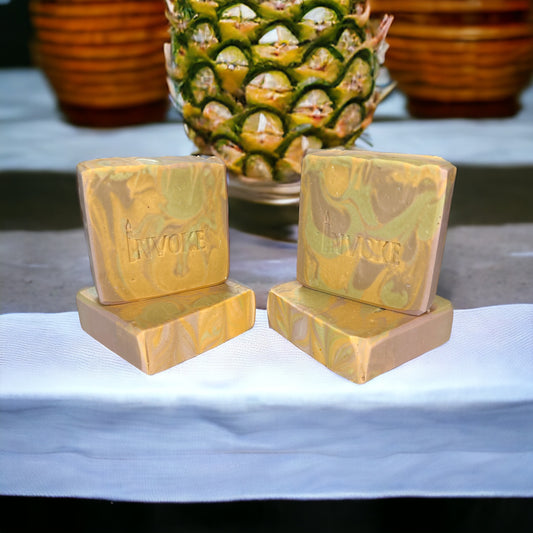 Wild Pineapple Tallow and Lard soap