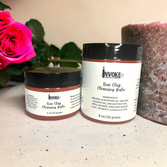 Rose Clay Cleansing Balm