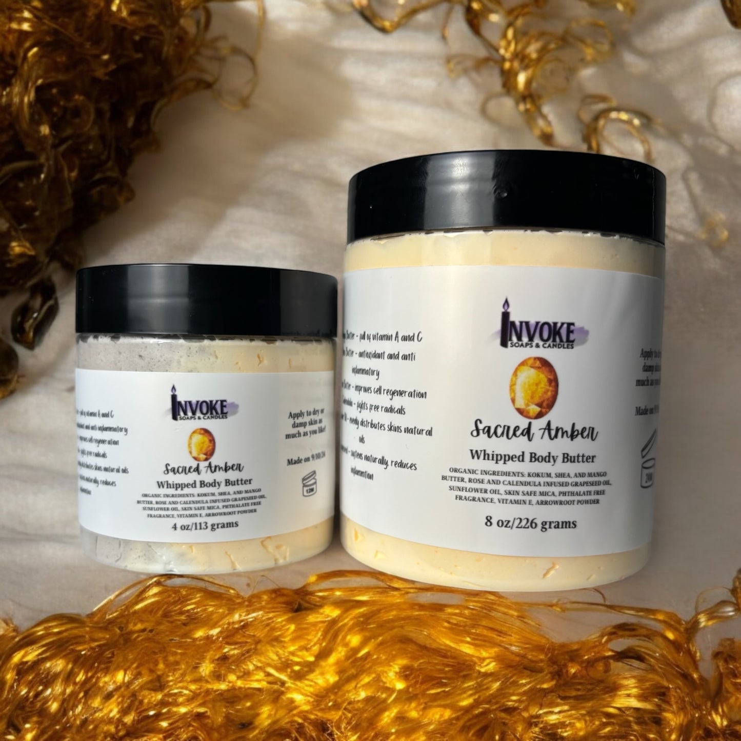 Sacred Amber Whipped Body Butter