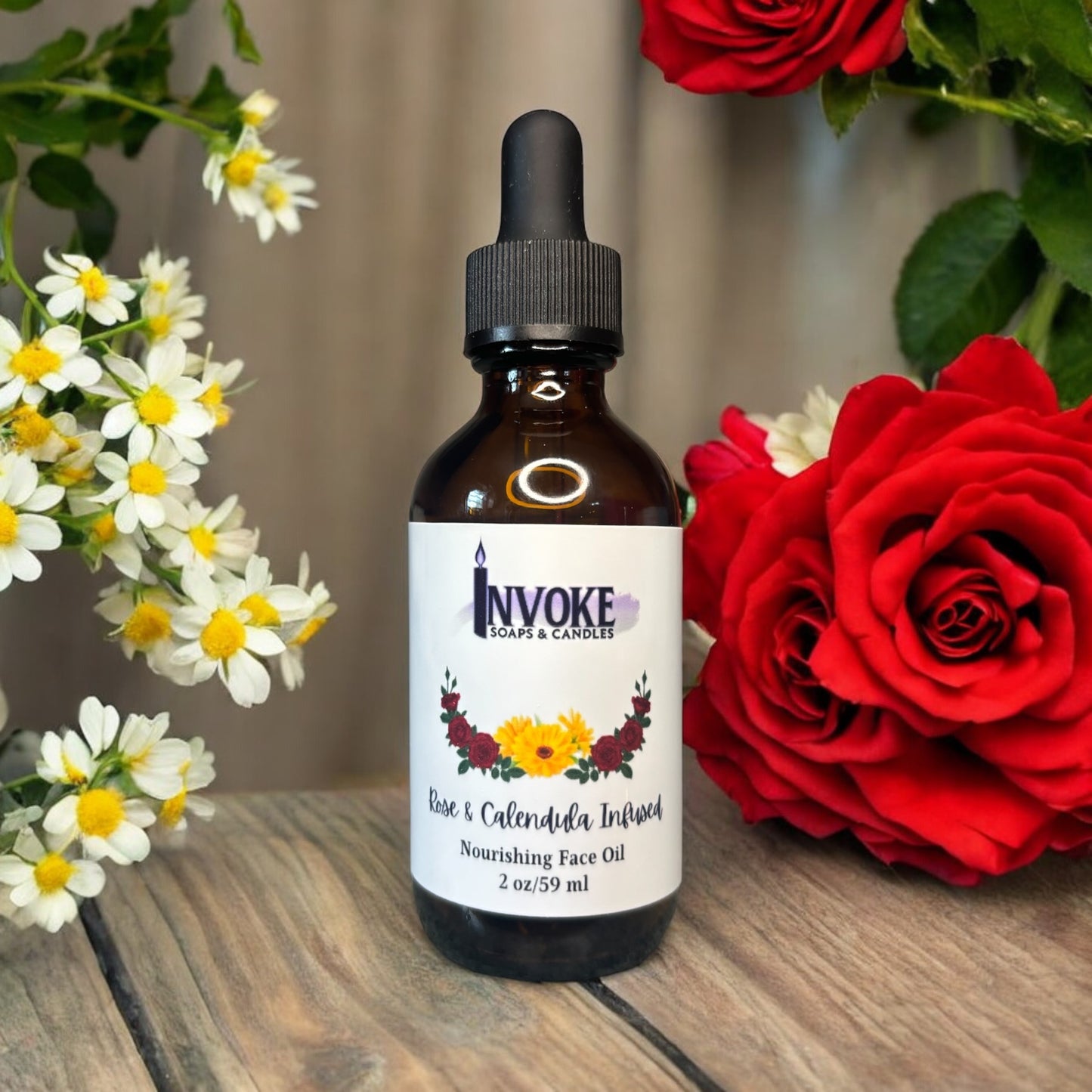 Rose and Calendula Face Oil